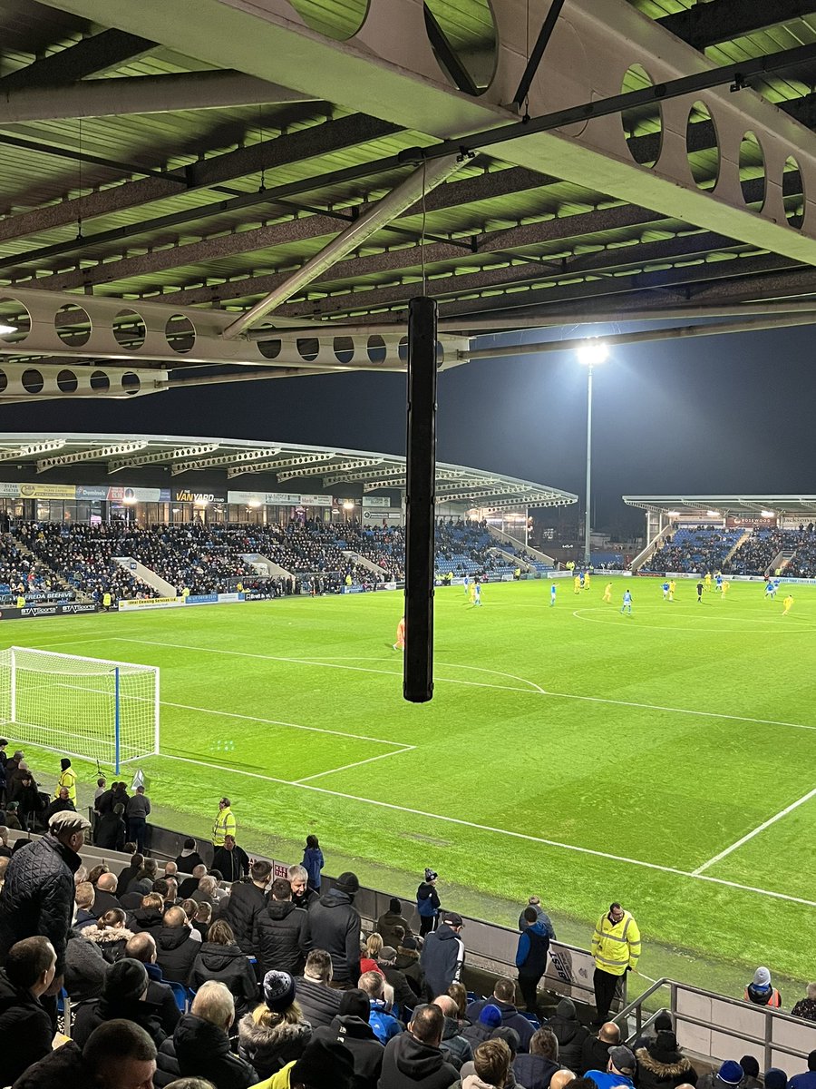 Hi @ChesterfieldFC Just letting you know that you cannot remove this light now until the end of the season. Thanks. #goodluckomen