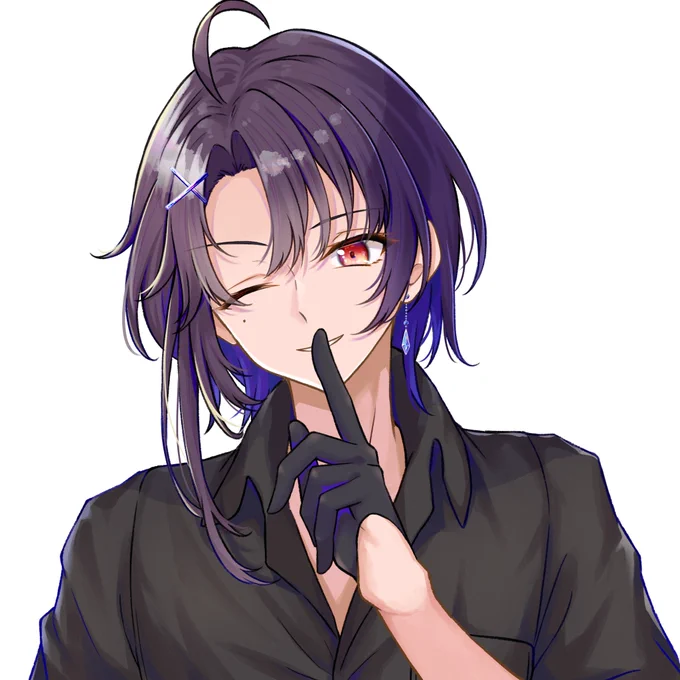 #あめやーと #雨縁宿遅刻の4ヶ月記念おめでとう!!!!ウィンクはとある方が好きらしいので描きましたw 