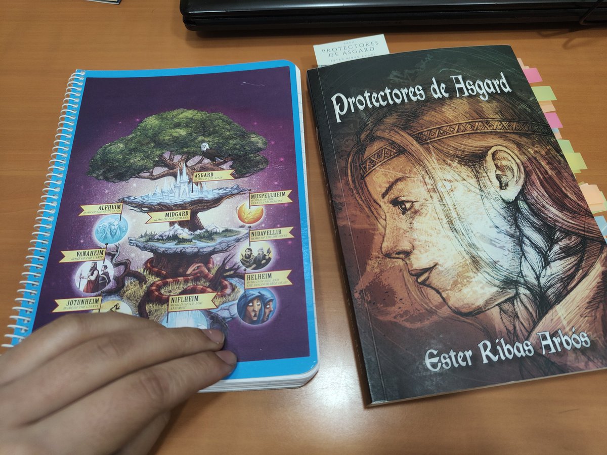 Diaz72Cris's tweet photo. Ya ha llegado el libro viajero de Ester Ribas: "Protectores de Asgard". Me pongo a ello ☺️

#vikingos #asgard #Vikings https://t.co/tJBvtFGODR