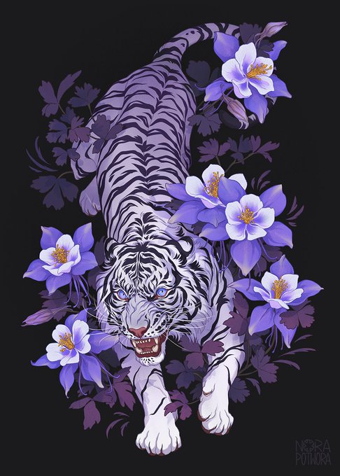 「white tiger」 illustration images(Latest｜RT&Fav:50)