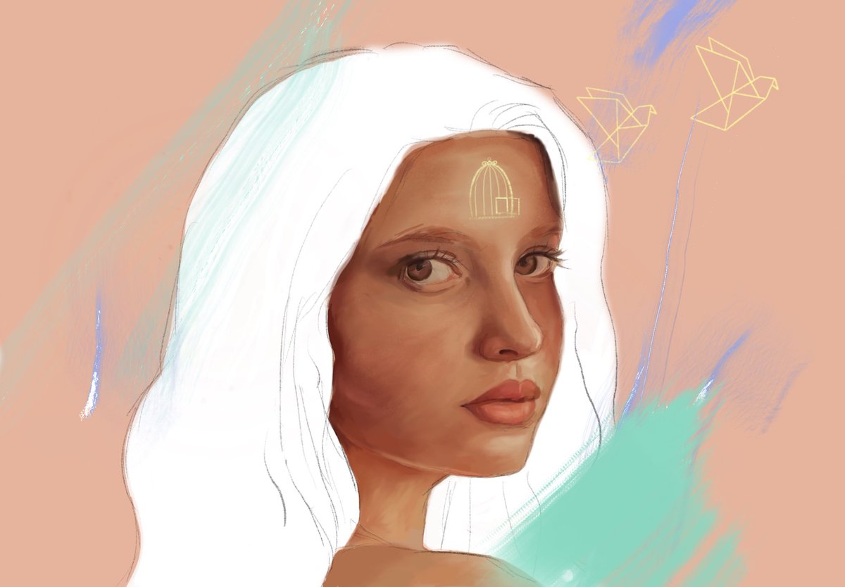 Art exhibit for the Meta Masquerade happening at Quantum and today at Ace Hotel in Downtown LA. for <a href="/50mmCollective/">50MM Collective</a>