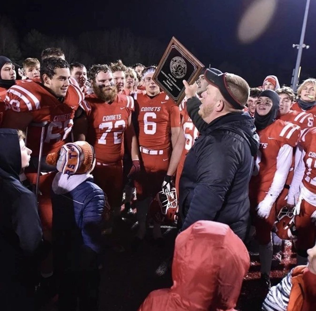 Some AMAZING pictures last night from winning the <a href="/piaad2/">PIAA District 2</a> AAAA Championship! If you have more pictures please share/tag with us so we can enjoy every moment from last night! Thank you <a href="/ramblinman13/">BobbyGa</a> for these awesome photos! Go CCCOMETS! 🏈🥇<a href="/ArcangeliCoach/">Ryan Arcangeli</a> <a href="/csdcomets/">crestwoodcomets</a>