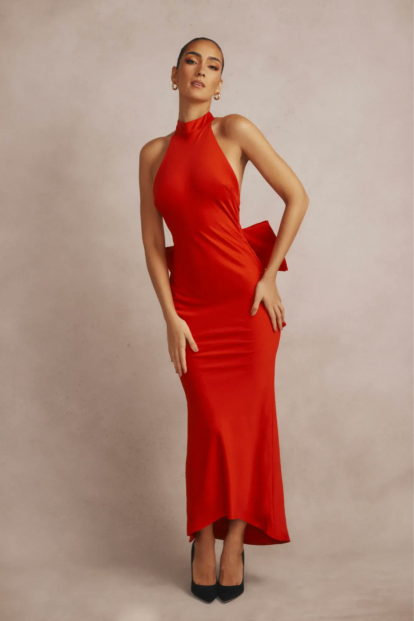 house of cb red dress