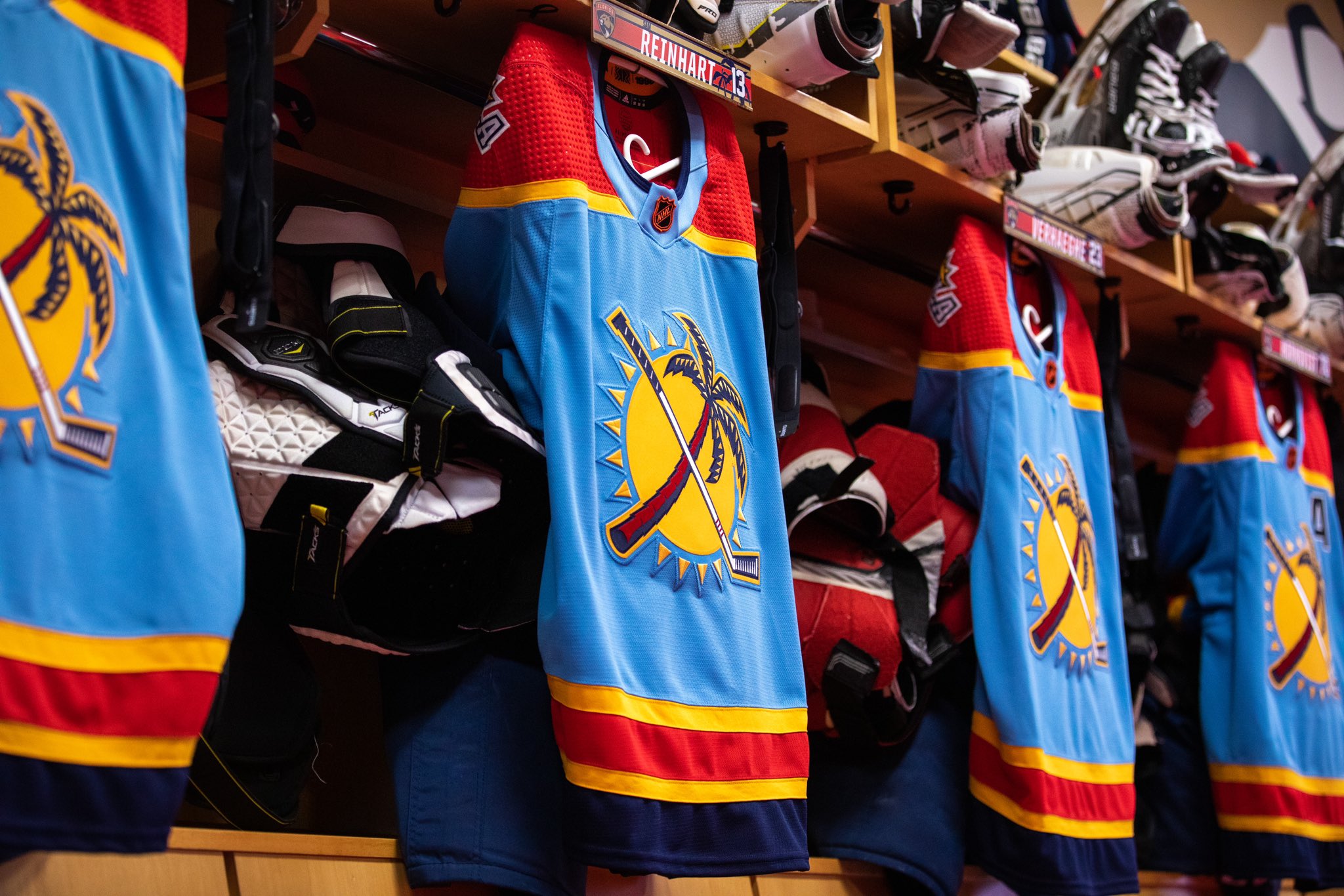 Here is when the Florida Panthers will wear their 'Reverse Retro