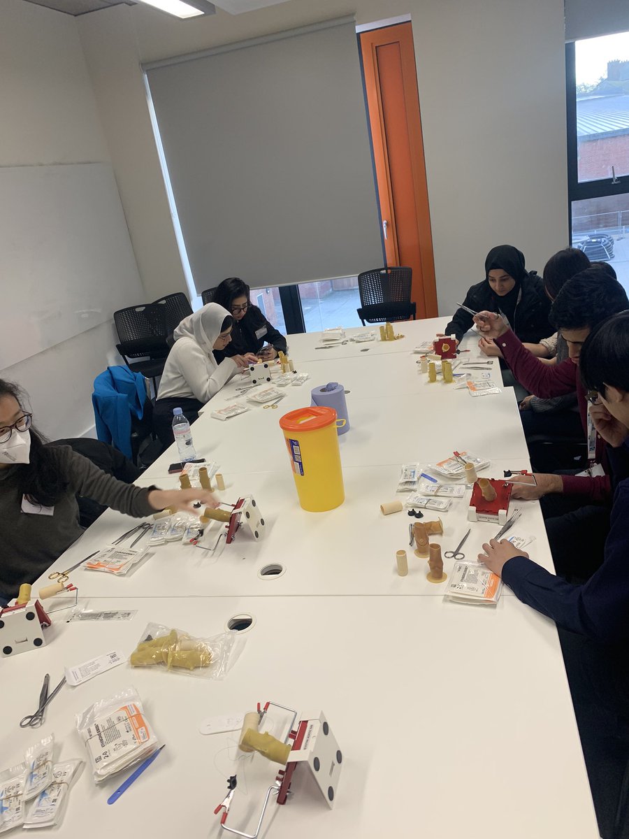 Some incredible workshops during the 2022 Student Engagement day. The aortic workshop led by Ms Harrington was a fan favourite! <a href="/SCTSUK/">SCTS UK</a> @SCTSWiCTS <a href="/AorticDissectCT/">Aortic Dissection Charitable Trust</a>