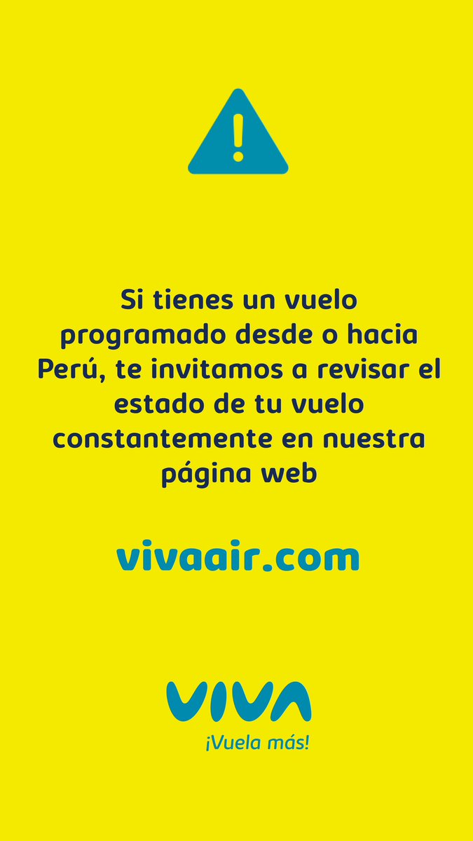 Viva ¡Vuela Más! tweet media
