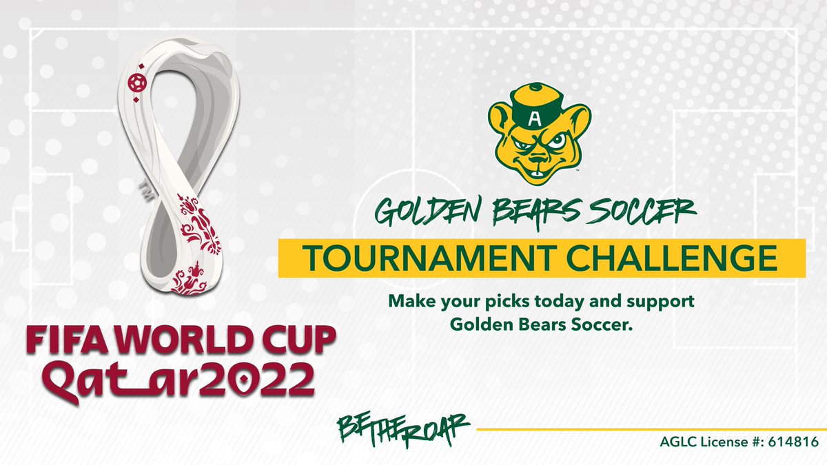 𝗪𝗢𝗥𝗟𝗗 𝗖𝗨𝗣 𝗕𝗥𝗔𝗖𝗞𝗘𝗧
It's the final day to enter the FIFA World Cup tournament challenge!! ⚽💰

$2,000 in prizes is up for grabs, with all proceeds supporting the <a href="/UABearsSoccer/">Golden Bears Soccer</a> program. Join now!! ⬇️

✏️ eventcreate.com/e/bearsworldcup