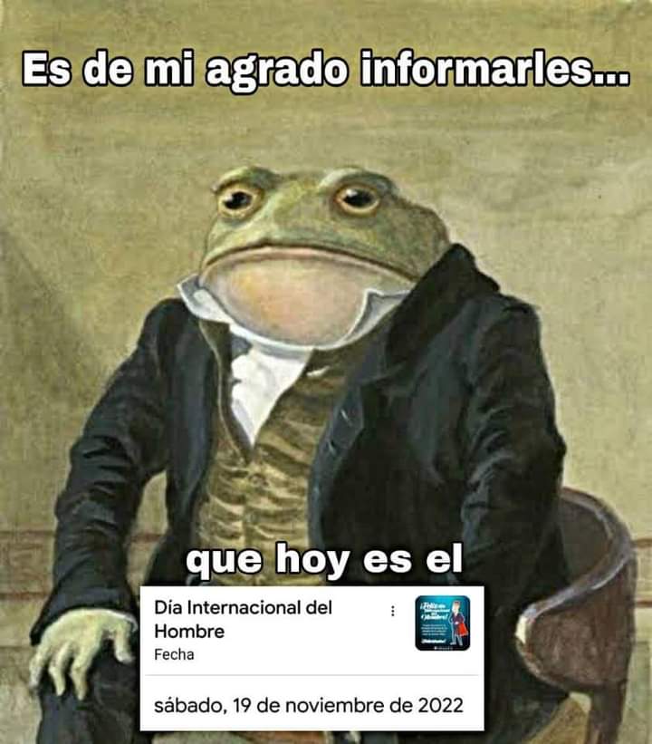 Feliz día.
