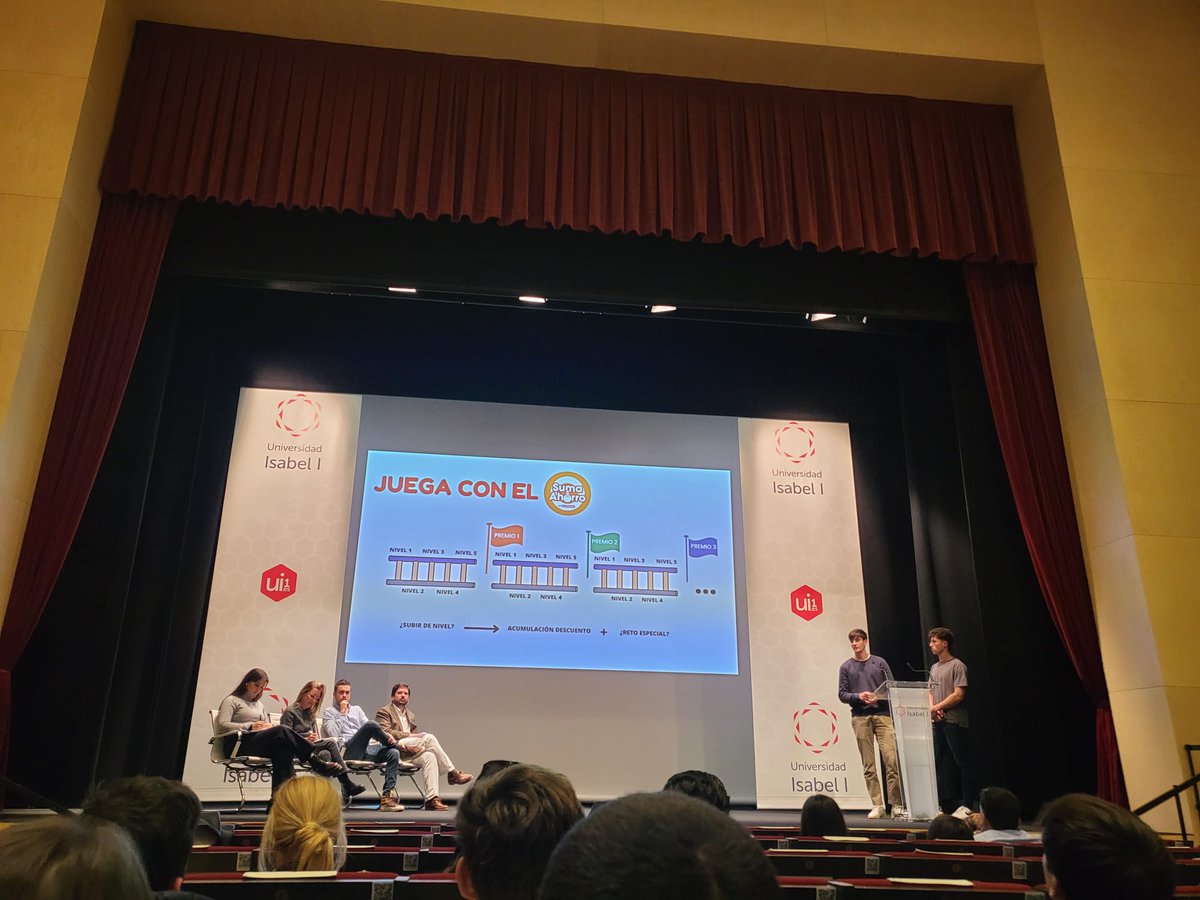 ui1Universidad's tweet image. ❄️❄️COOL TALENT BURGOS ❄️❄️

Seguimos con las presentaciones de los equipos del #Hackthon by Koa.
Estos son los equipos que presentarón soluciones a los retos de @EROSKI en la Universidad Isabel I 

#cooltalentburgos #ui1