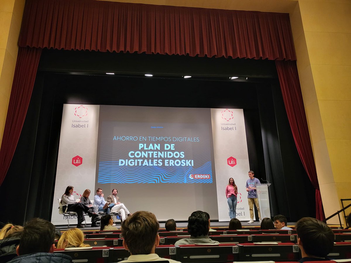 ui1Universidad's tweet image. ❄️❄️COOL TALENT BURGOS ❄️❄️

Seguimos con las presentaciones de los equipos del #Hackthon by Koa.
Estos son los equipos que presentarón soluciones a los retos de @EROSKI en la Universidad Isabel I 

#cooltalentburgos #ui1