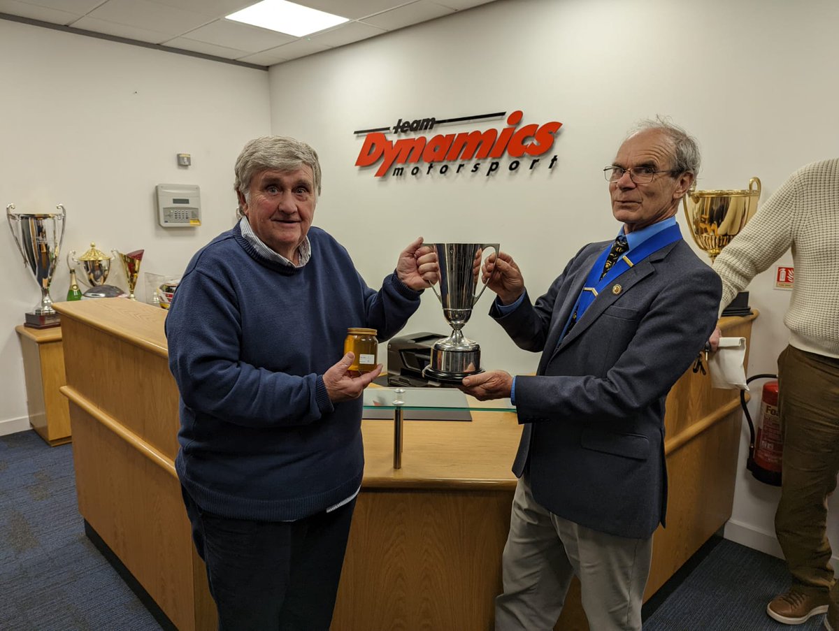 TeamDynamics's tweet photo. Yesterday evening saw us host the Worcestershire Bee Keepers society AGM. We joined to learn more about our own hives.
They also helped Chairman of the Worcester branch, celebrate his long awaited win for Best honey of the year! #CarbonFootprint #BeeOil #ecofriendly #beekeeping https://t.co/zt2kH4GKQ9