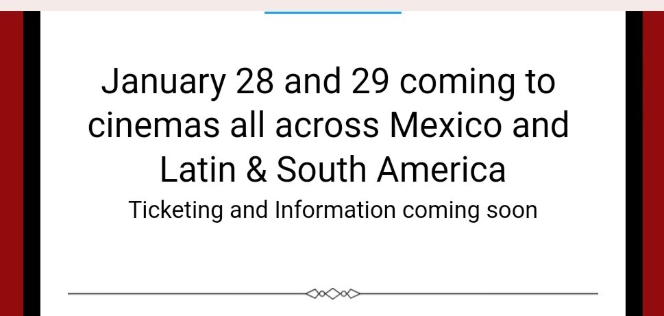 BBQQmochi's tweet photo. Yeston &amp; Kopit Phantom in cinemas starring #KYUHYUN. A hit wherever its been and more chances to see it coming up! 
Upcoming screenings this December.
January 28 &amp; 29  coming to cinenas all across Mexico &amp; Latin &amp; South America. 💜💜
#규현 @GaemGyu
https://t.co/IR2fjwl23s https://t.co/2zZStkbuBf