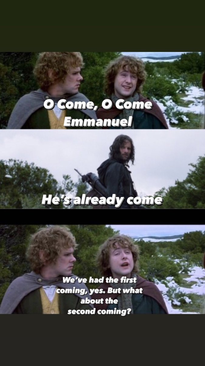 Clear your throats, churchgoers. It’s coming. #Advent