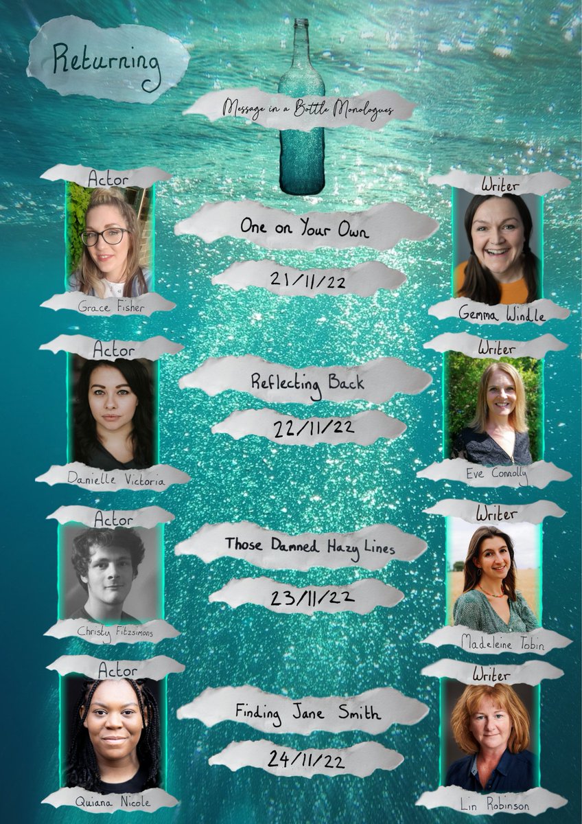 Message in a Bottle Monologues tweet media