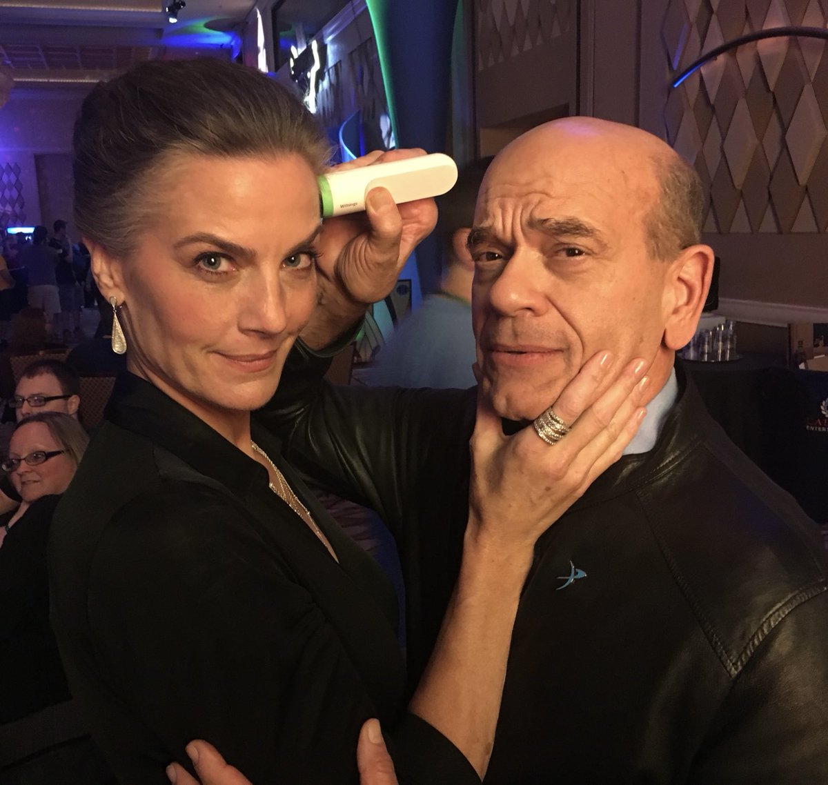 Health Advisory: taking ⁦<a href="/4TerryFarrell/">Terry Farrell</a> 's ⁩temperature may increase your own.