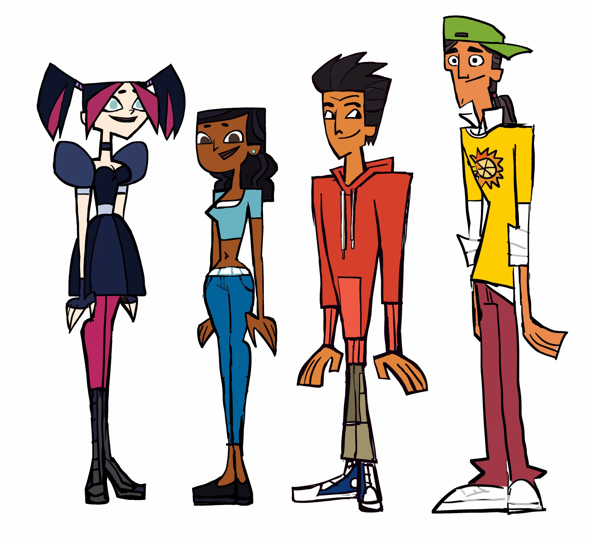 Total drama island, Character design sketches, Character design