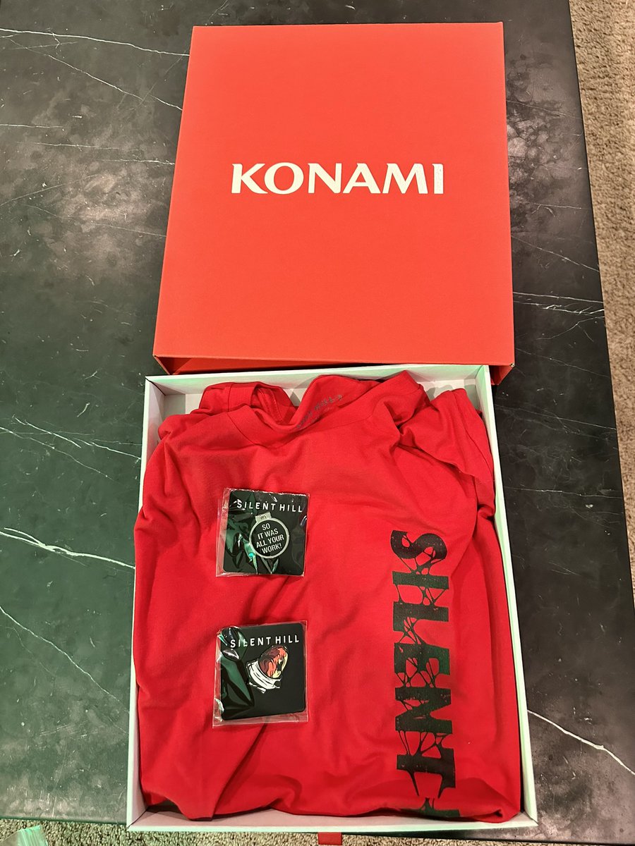 CoryxKenshin's tweet photo. Ay @Konami ❤️
we on SH2 day one https://t.co/T5TJ9QRR8W