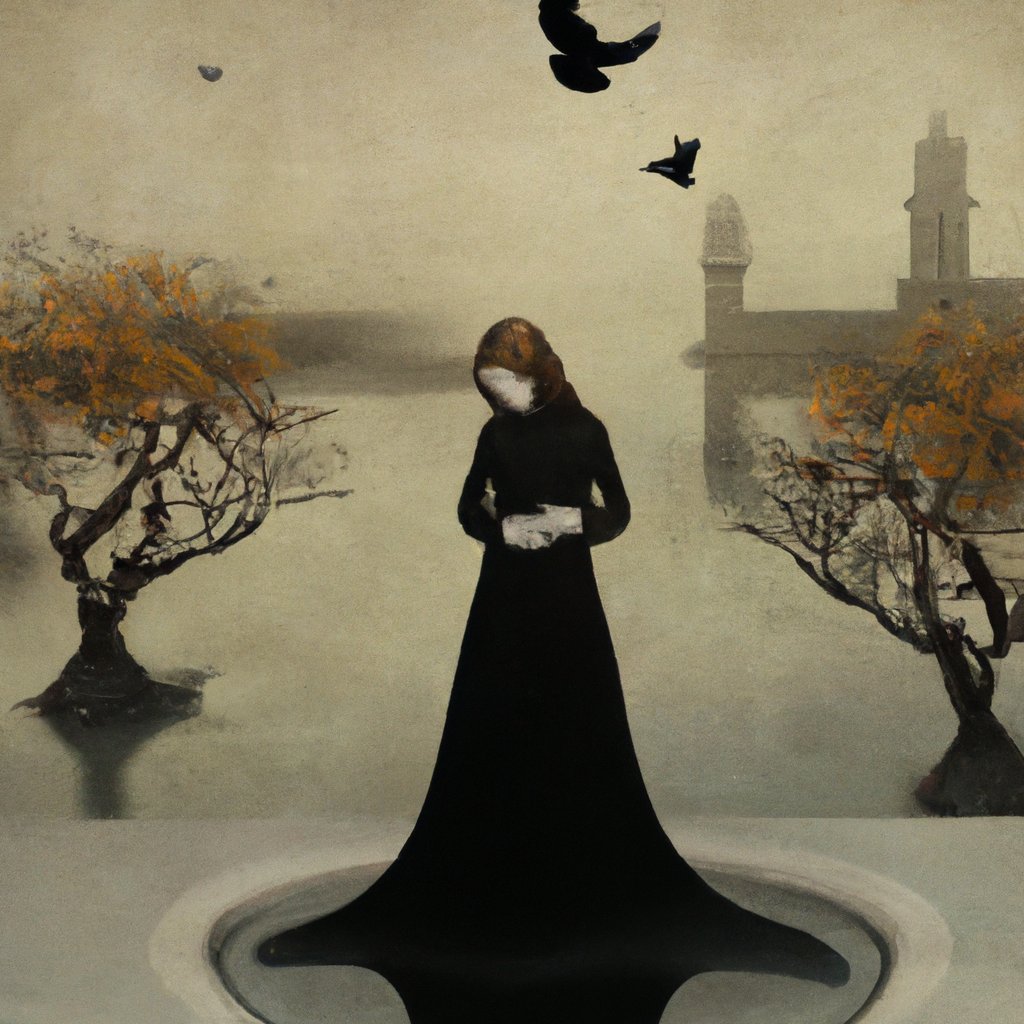 graceless flower #aiart #gothic #aiartcommunity #dalle2 #AutumnVibes