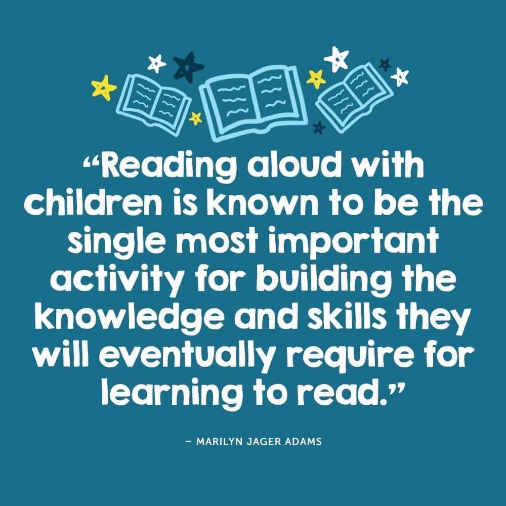 Since the weather outside is frightful, today would be a good day to read with your children. Couch. Blanket. Hot chocolate. Good books.