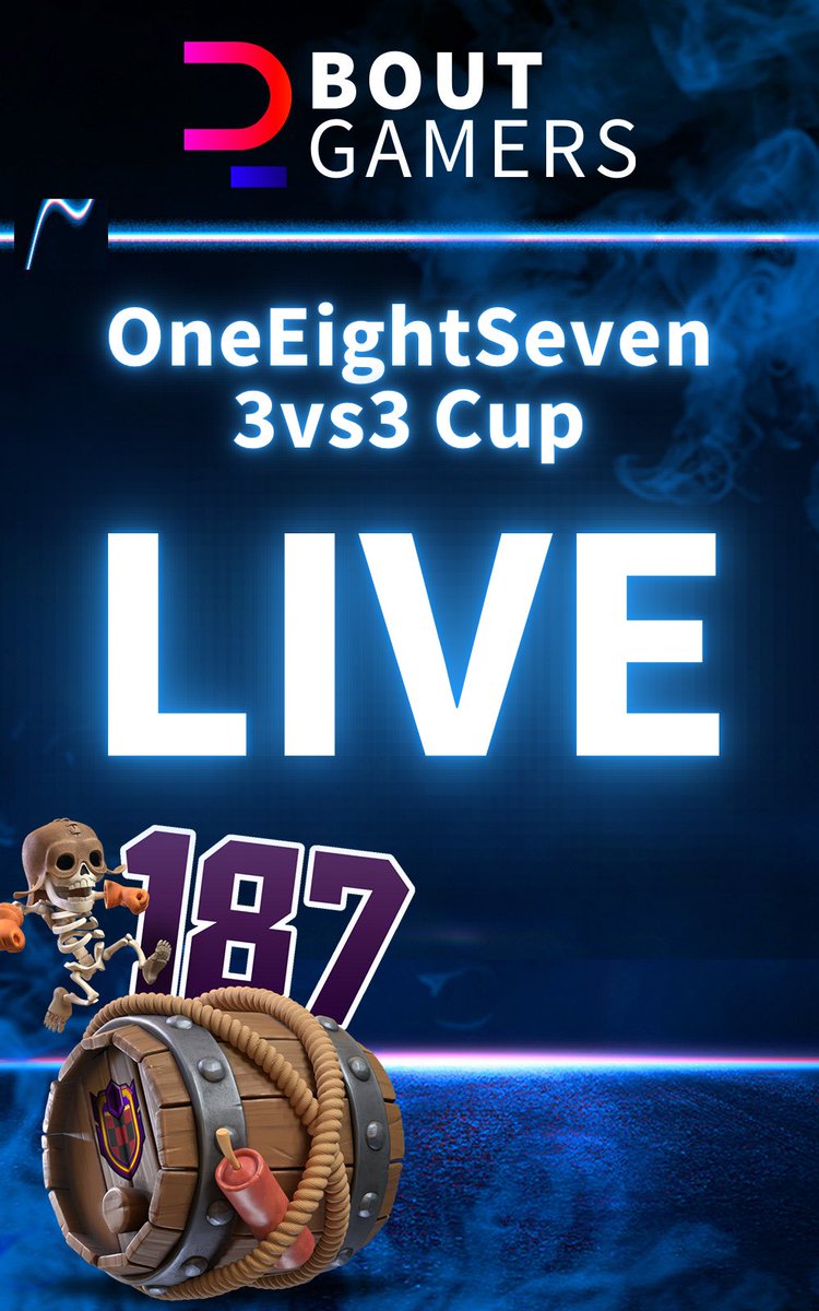 OneEightSeven (@187_coc) on Twitter photo Es geht los 🔥
Der OES 3VS3 x <a href="/boutgamers_gg/">boutgamers.gg</a> startet und 32 Teams kämpfen um die begehrten Plätze auf dem Podium!
Wir sind live auf Twitch, also schaut gerne bei discord.gg/fjTXaZm vorbei und verpasst nicht ob eurer Lieblingsstreamer dabei ist und dann auch einzuschalten📺 Es geht los 🔥
Der OES 3VS3 x <a href="/boutgamers_gg/">boutgamers.gg</a> startet und 32 Teams kämpfen um die begehrten Plätze auf dem Podium!
Wir sind live auf Twitch, also schaut gerne bei discord.gg/fjTXaZm vorbei und verpasst nicht ob eurer Lieblingsstreamer dabei ist und dann auch einzuschalten📺