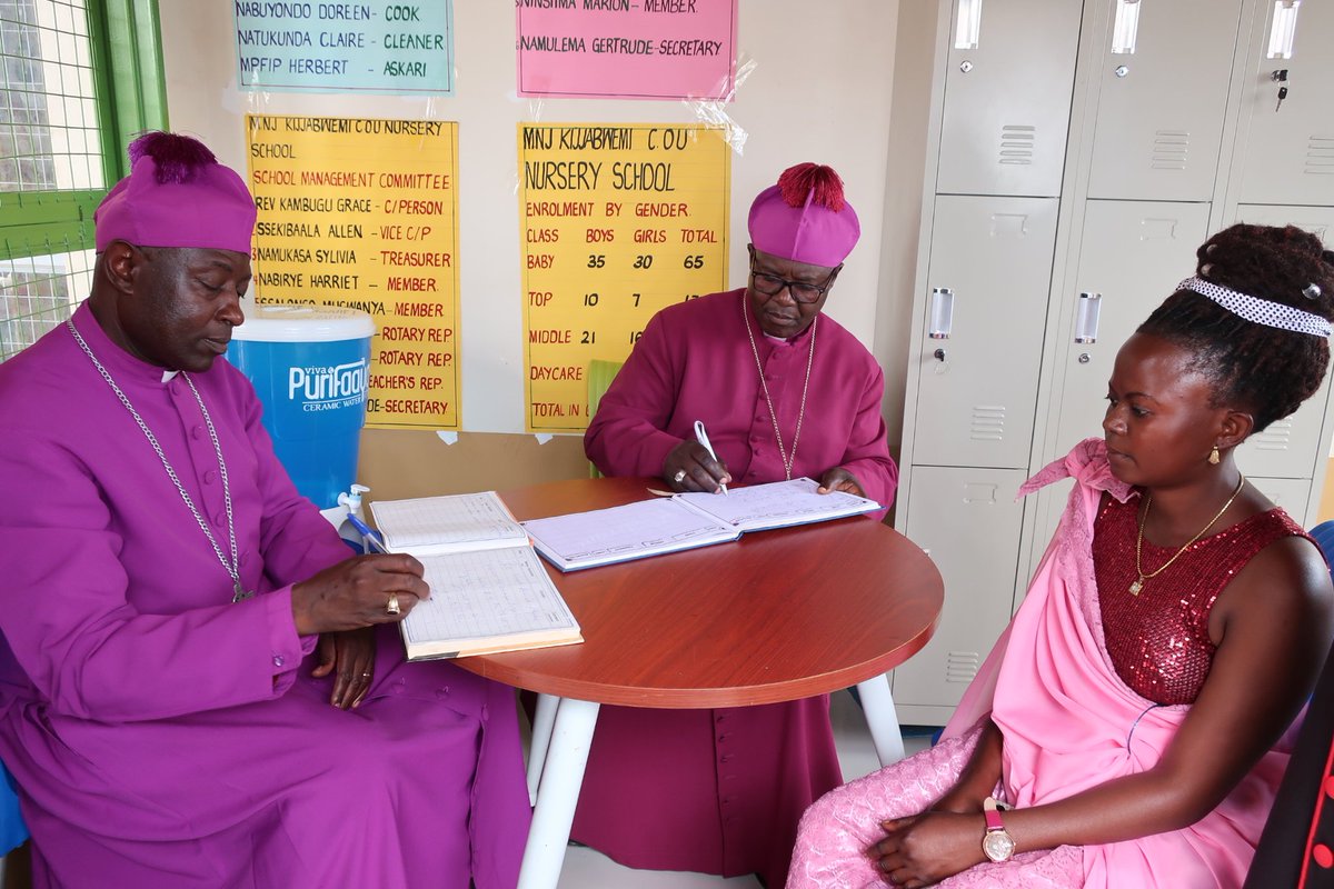 After our Service at St Paul's Cathedral, Kako today afternoon, I visited Kijjabwemi Early Childhood Center where I laid a commemoration stone in honour of my visit to the Centre.
The Centre offers Nursery Education and is supported by <a href="/compassion/">Compassion International</a> International.

1/4...