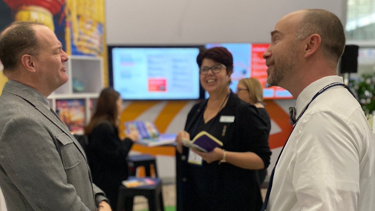 carnegielearn's tweet image. We can&apos;t get enough of hearing conversations in Spanish, French, Chinese, German, Italian, Arabic, Japanese, and more throughout #ACTFL22! 🧡 #LanguageIsLimitless @ACTFL