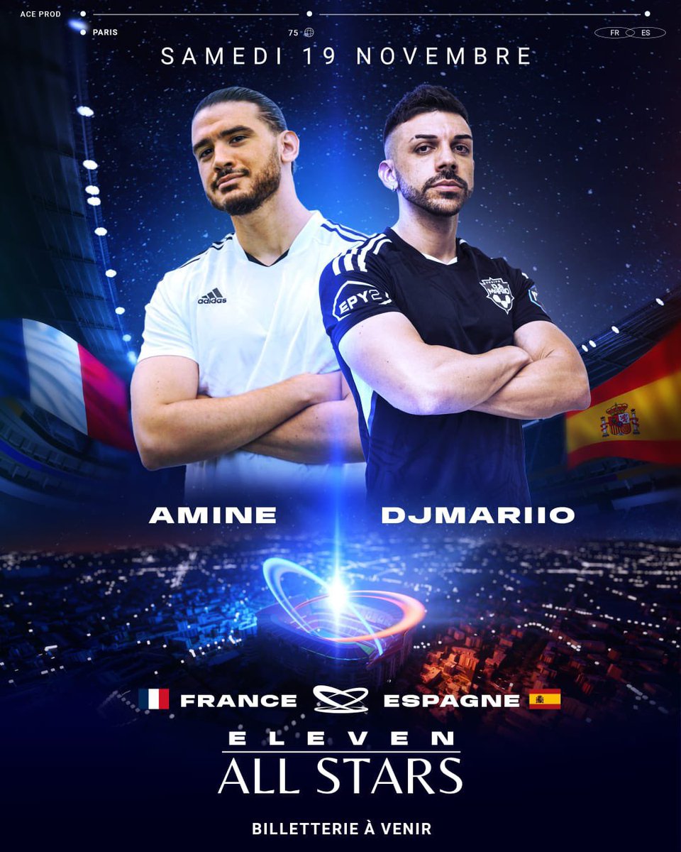 On a eu le GP explorer de Squeezie et maintenant on a le France Espagne de Amine, c’est trop une dinguerie le twitch français mdrrr #ElevenAllStars #Michou #inoxtag