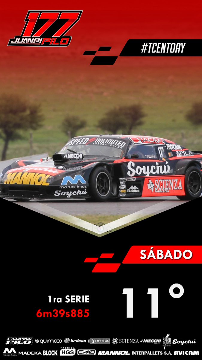 #TCenToay #TCPista 👉 P11 en la serie. Buscaremos avanzar en la final sabiendo que está todo muy parejo este fin de semana!

🔜 FINAL: ⏰ 15:25hs. 📺 <a href="/TV_Publica/">TVP</a>

-
-

📸 <a href="/DamianBarisch/">Damian Barischpolski</a>