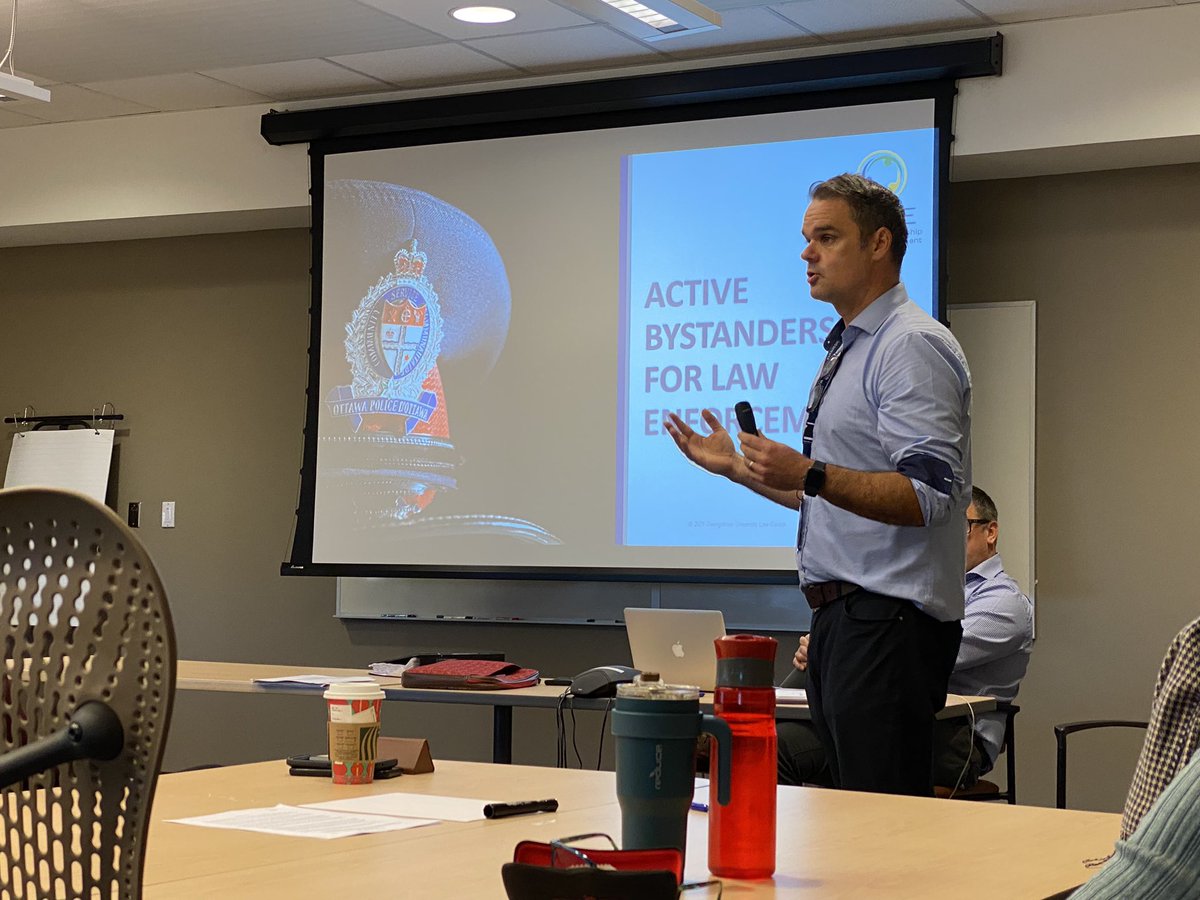 Goalielisten's tweet image. A few days ago, I had the great 😊 opportunity to meet great community #leaders. Thank you @OttawaPolice for inviting me to your Active Bystandership for Law Enforcement trng. #makinadifference #learning #community