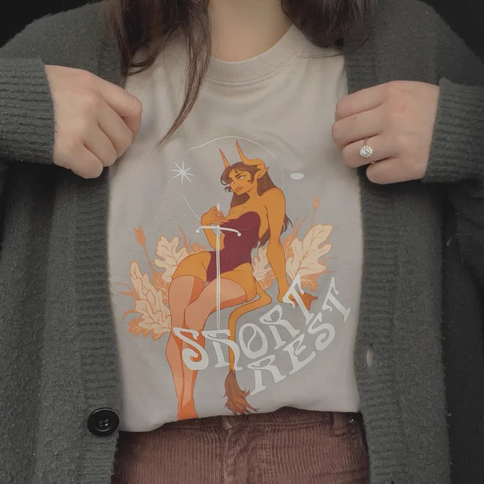Last chance to snap up a Short Rest T/Sweatshirt! Preorder closes tomorrow   