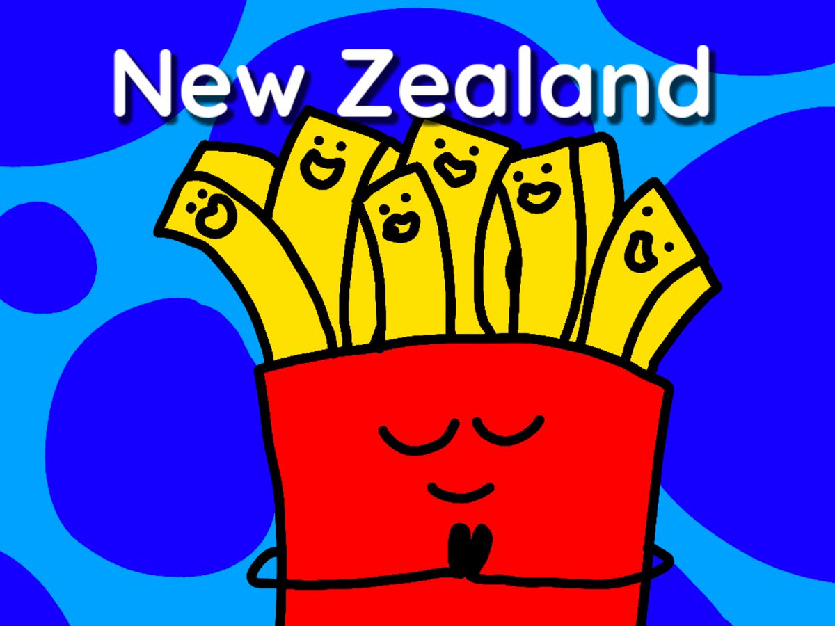 TAofWendy's tweet photo. Gang O' Fries is so excited to be visiting New Zealand with his friends! @marvelouz_tube https://t.co/3mXvp0SniT