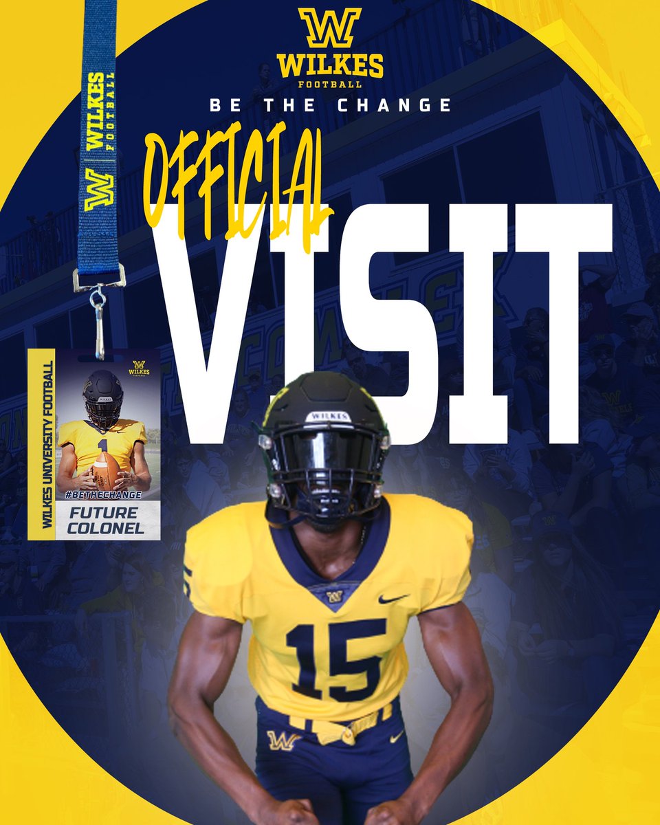 Thanks <a href="/WilkesFootball/">Wilkes Football</a> for the official invite! Can't wait to come up on December 3rd! <a href="/thetruAK/">Coach AK</a> 
<a href="/barlow_coach/">Derek Barlow</a> <a href="/WoodgroveFB/">WoodgroveFootball</a>