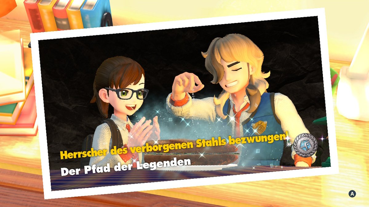 Silbers_'s tweet photo. I am in absolute awe with this story! This might be my second Favorit pokemon game! Nothing beats gen 5 tho #PokemonKarmesinPurpur #NintendoSwitch https://t.co/0rwxJAhrrL
