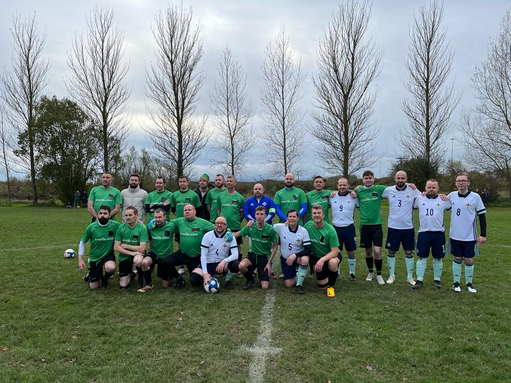 So today our guys and gals travelled across the border to play an exhibition match against the newly formed Transplant Ireland soccer team. Helping to raise awareness of organ donation across the island. Well done to everyone who helped make this happen! #poweredbythefgiftoflife