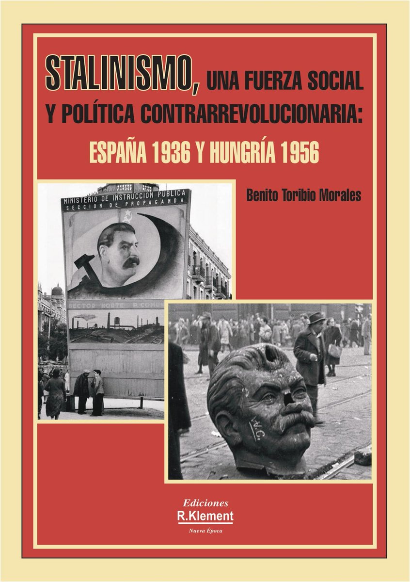 DemocrObreraMad's tweet photo. "STALINISMO, una fuerza social y política contrarrevolucionaria: España 1936 y Hungría 1956”

Benito Toribio Morales (Autor)
13.40€

Venta online:
https://t.co/EpwAfvG8OD https://t.co/fzKZLAS3aU