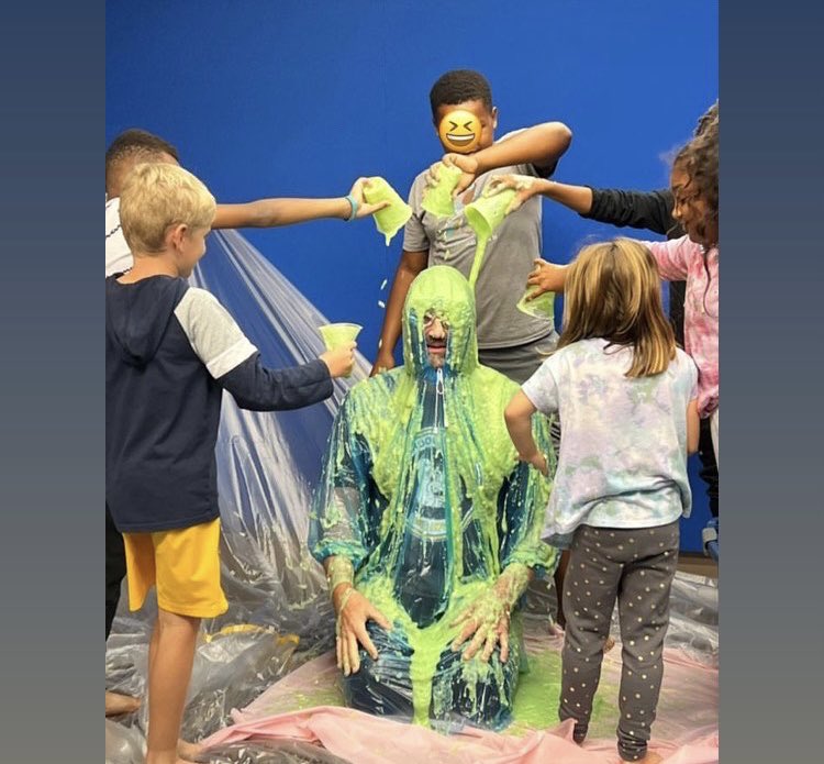 Thank you to everyone who donated to the One Love Fundraiser! The students met their goal and Mr. Fritz got slimed! <a href="/OcpsEast/">OCPS East</a> <a href="/DrFritzler_OCPS/">Patricia Fritzler, Ed.D.</a>