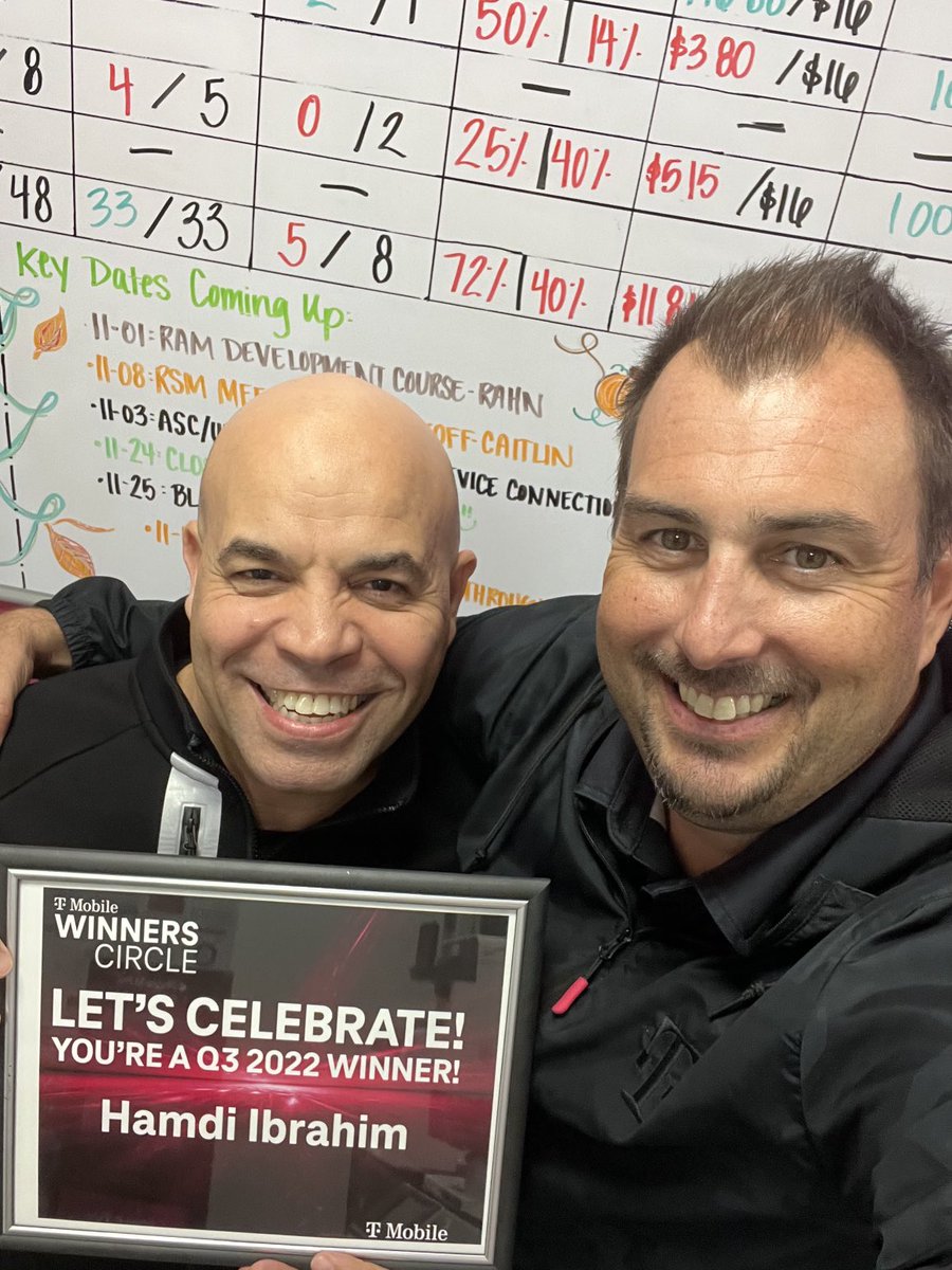 DaveMayeux's tweet photo. And the good times keep rolling with celebrating Hamdi for crushing Q3!!! ⁦@EddiePryor7⁩ ⁦@cjgreentx⁩ ⁦@MagentaCait⁩ https://t.co/Wi67RVExKh