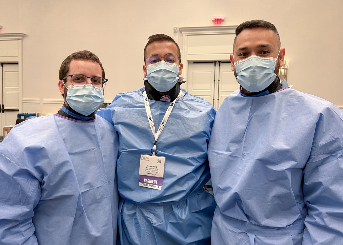 adam_moreno's tweet image. Learned a ton and met some awesome people at this year&apos;s #ASRA conference! #ASRAFall22 #FuturePainFellows #NeuroPain #Neurology #PainMed