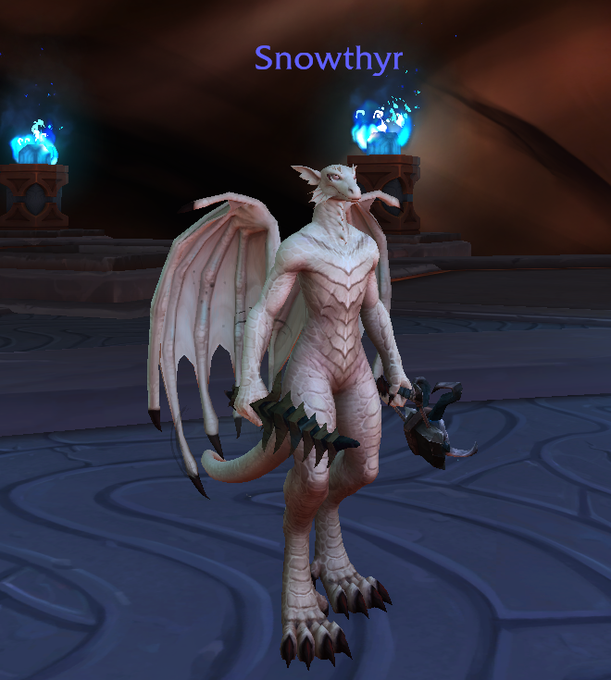 Lemme see your Dracthyr, here is mine 😎 https://t.co/7NNRkCVe4O
