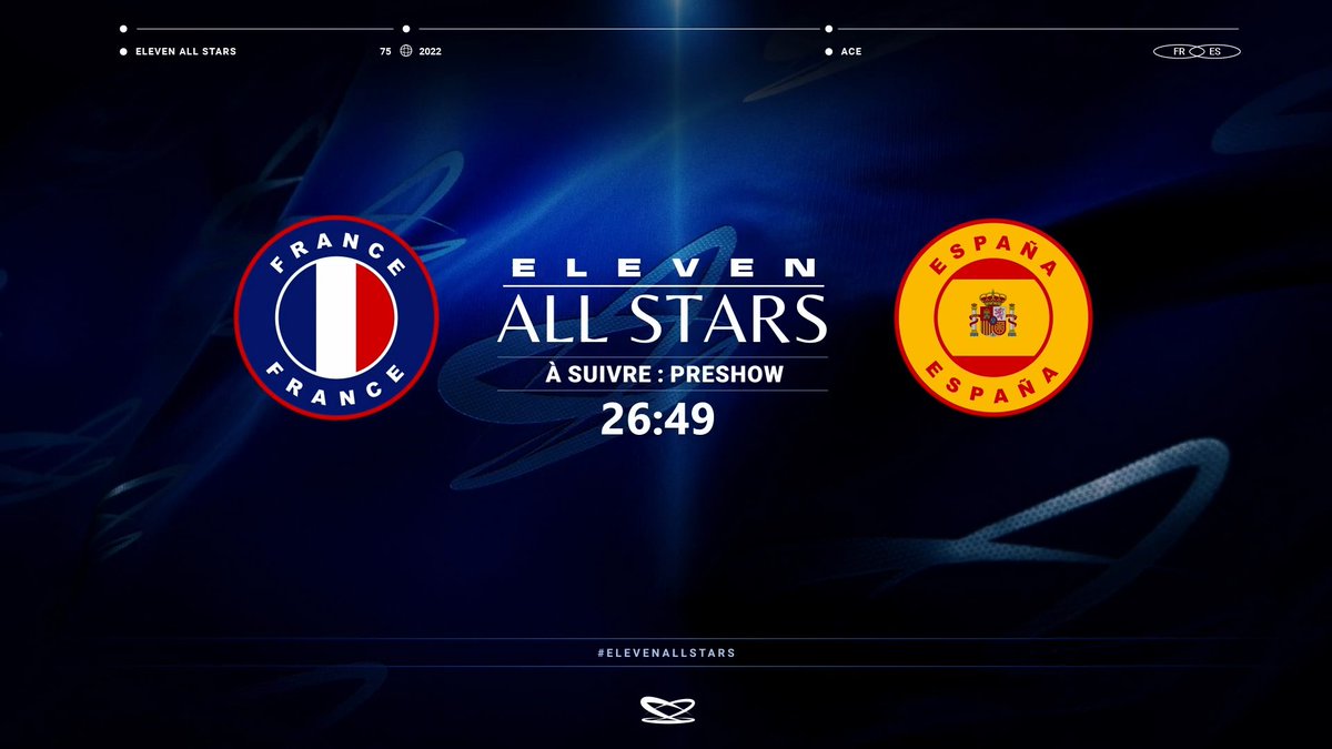 AmineMaTueTV's tweet image. Plus que quelques minutes avant le preshow #ElevenAllStars 

⚽️twitch.tv/aminematue