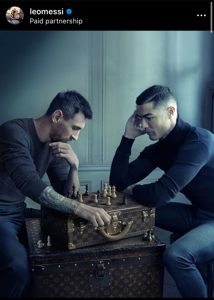 TimelineCR7's tweet photo. Lionel Messi posted as well. https://t.co/1R2iWbjV9V