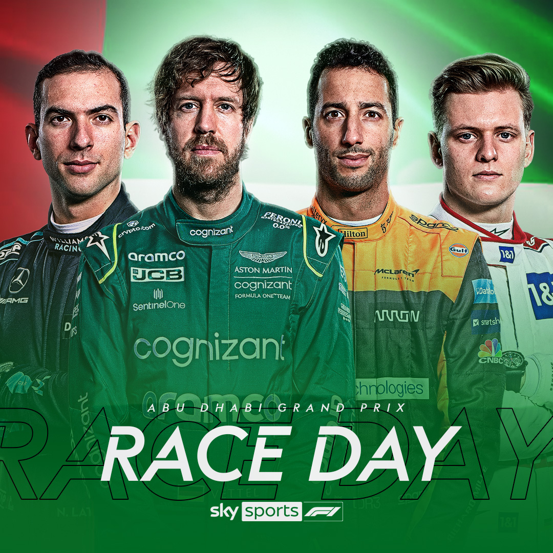 SkySportsF1's tweet photo. It's the final race day of the season 😢 https://t.co/tPMgbzN81a