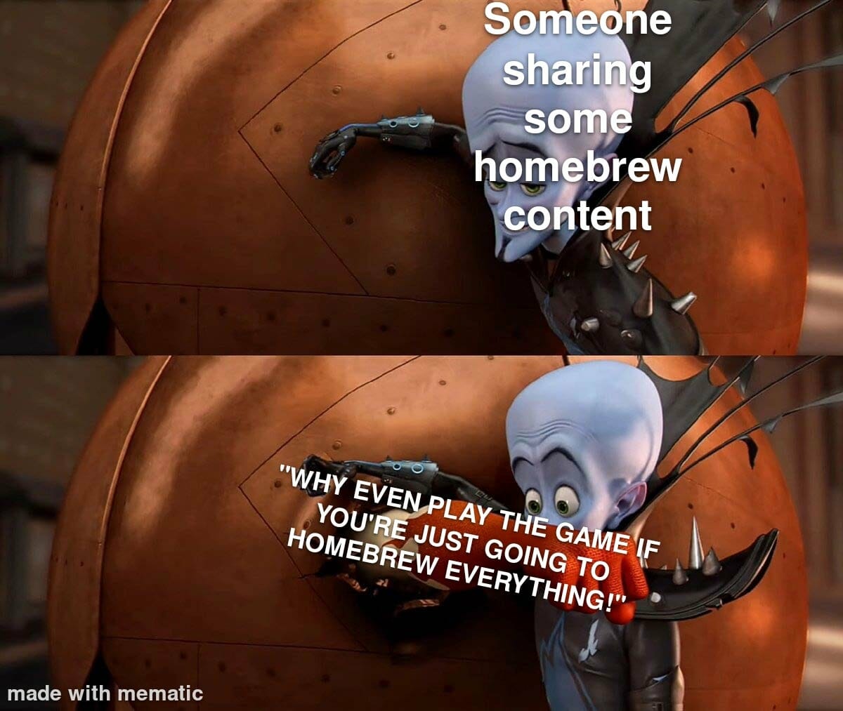 Dnd memes on twitter right because giving my player a maul that does