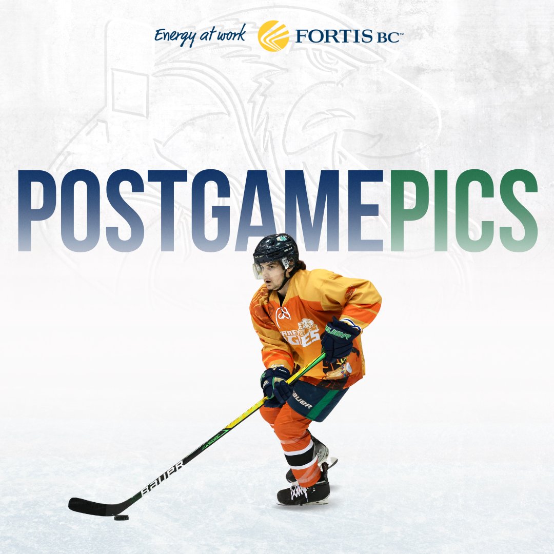 SurreyEagles's tweet photo. Photo Dump from our 5-0 win last night on 'Punjabi Night' at The Nest!  🤩

📸 | @garrettjames22 
Presented by @FortisBC 

#NewEra | #BCHL https://t.co/Kpn0jB22Fw
