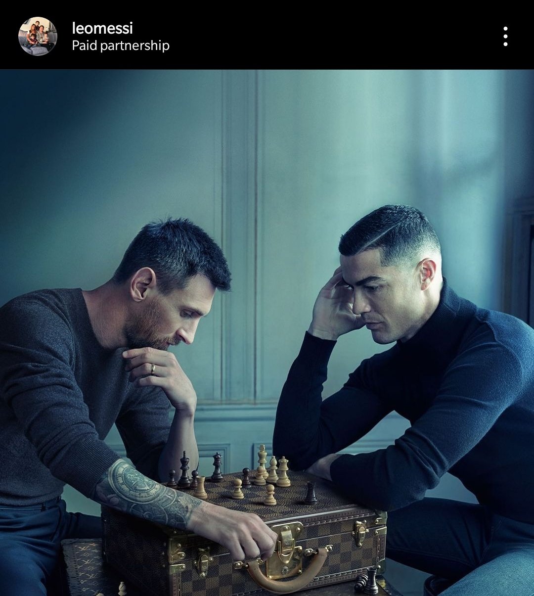 and ronaldo chess game