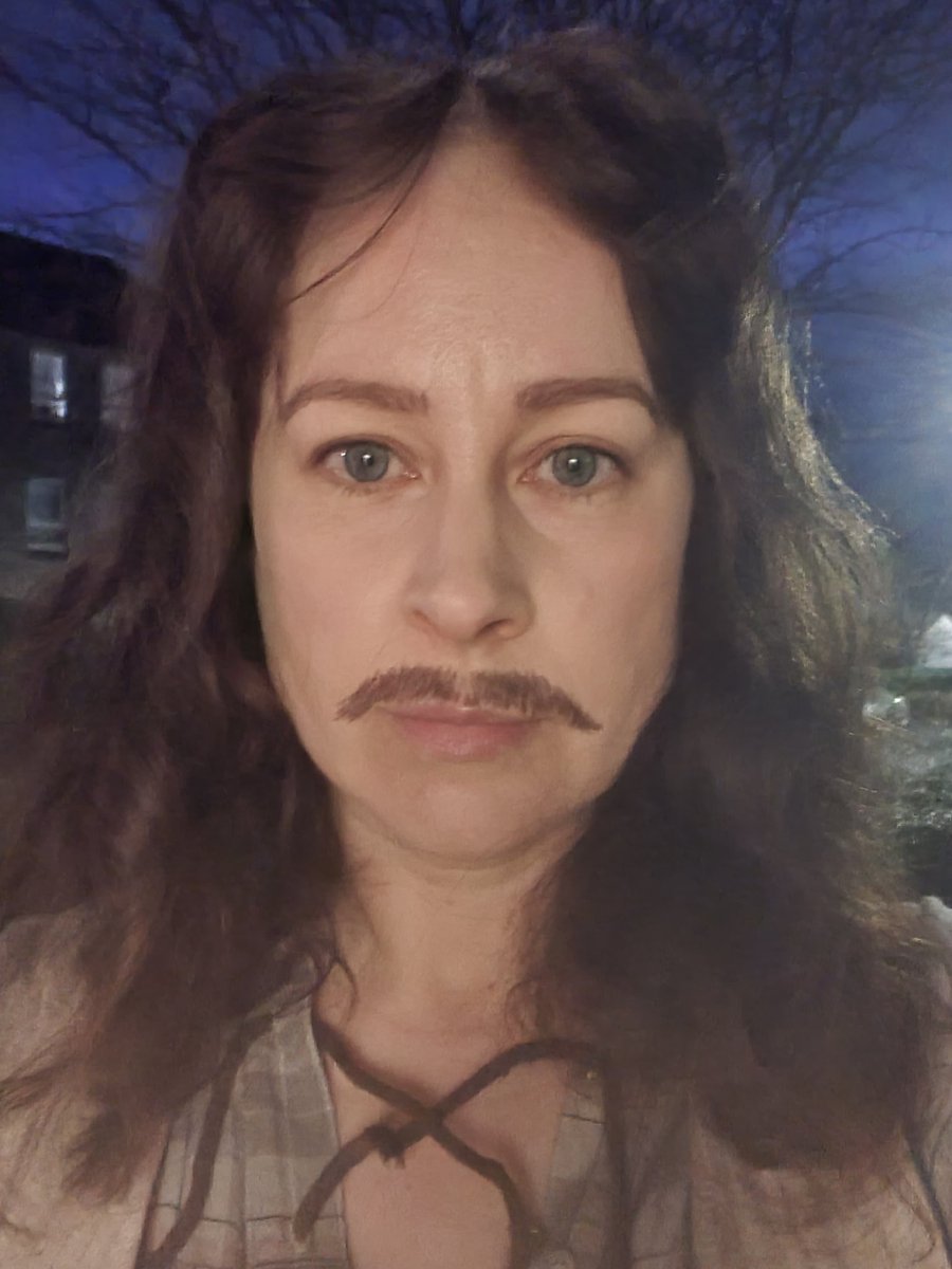 When he's waiting for his Buttercup to show up but opens the door to Inigo Montoya