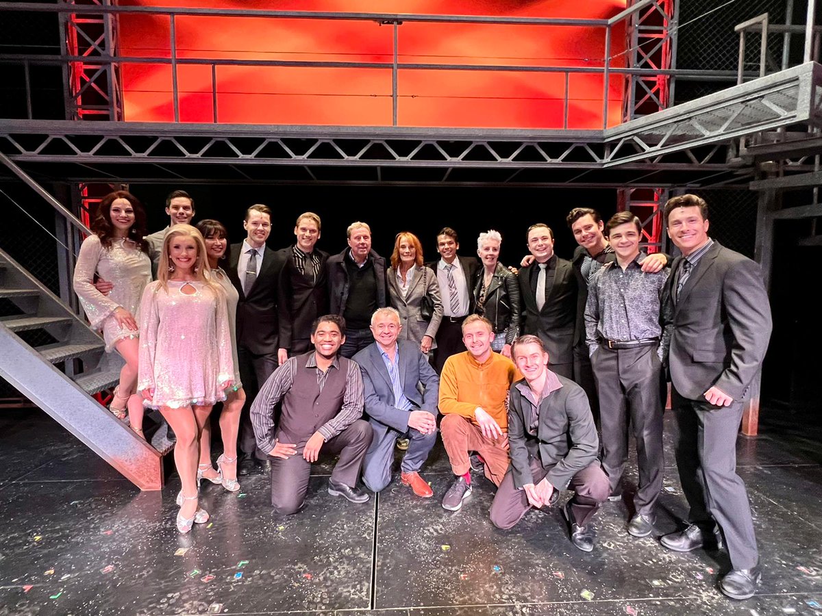 Oh, what a night! Thanks for coming to visit us, <a href="/Redknapp/">Harry Redknapp</a>! #JerseyBoysLondon