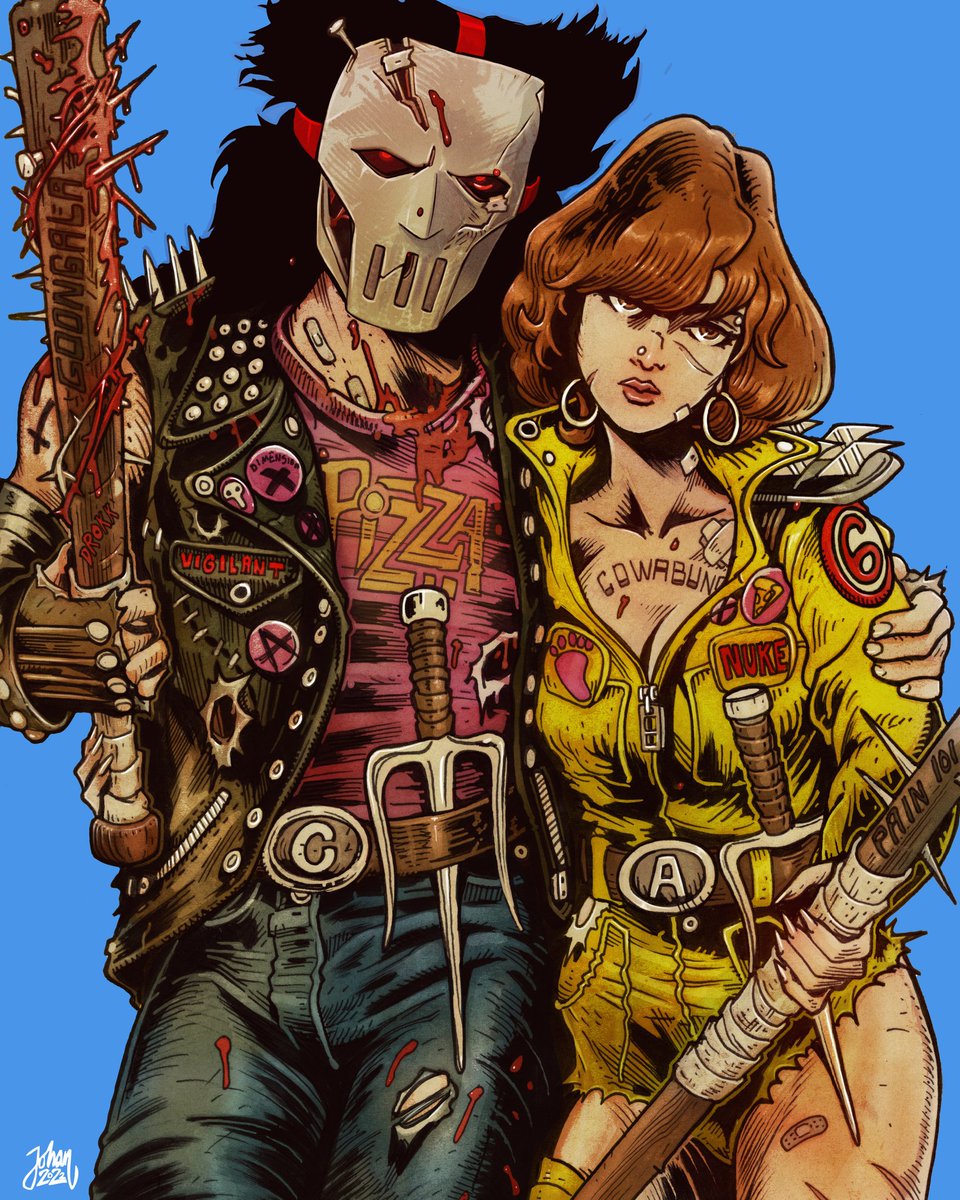 pocoslip's tweet photo. April/Casey 87 by Johan Åberg
#TMNT #TMNT1987 #TeenageMutantNinjaTurtles #AprilONeil #CaseyJones #Channel6News #Vigilante #HockeyMask #ArnoldBernidCaseyJones #FanArt #April_O_Neil #Lawbreakers #Scuzzbucket #Casey_Jones #Capril #Repost https://t.co/En8VbXMbu0