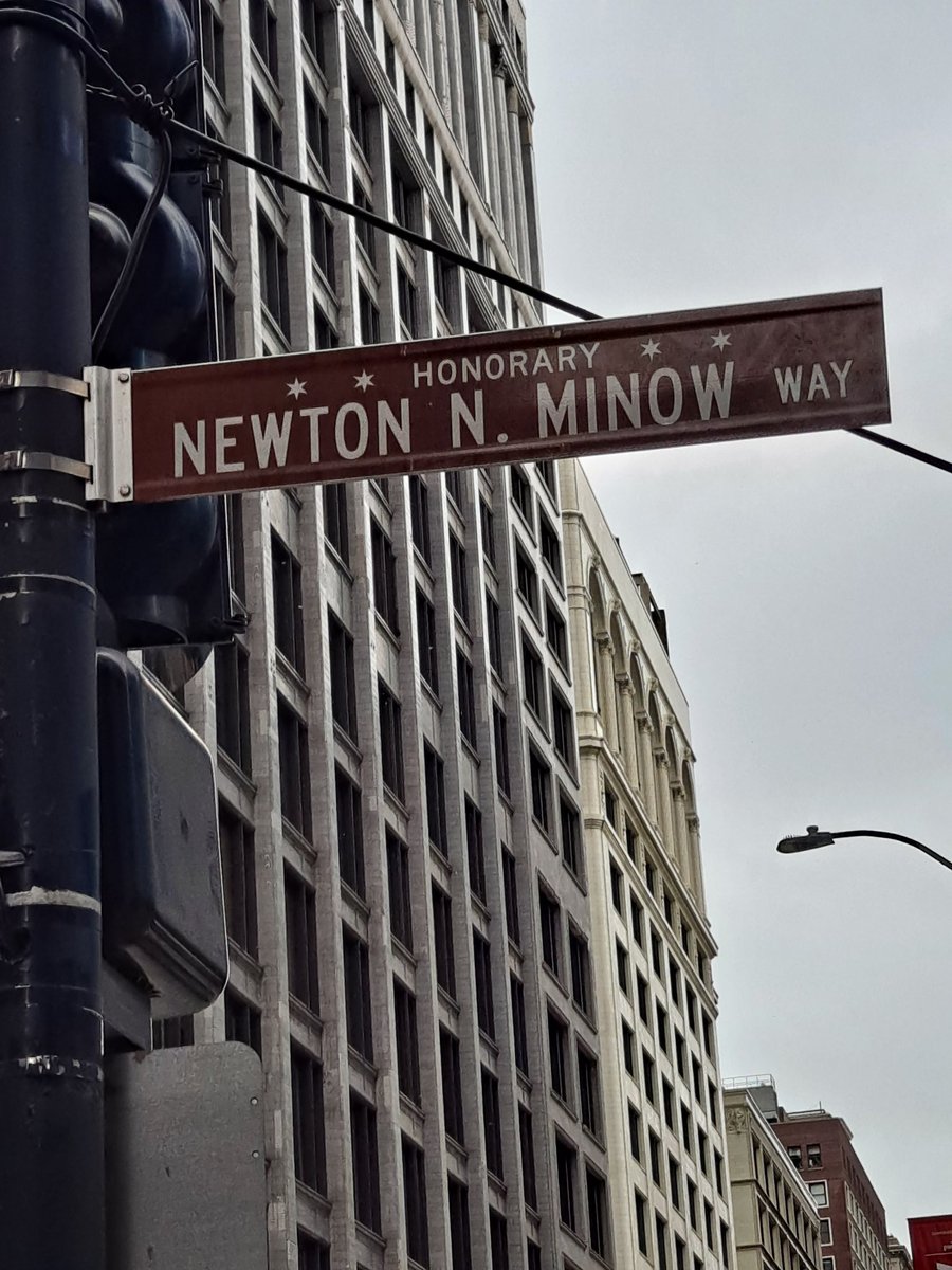As we are freezing our way through Chicago, we saw a street sign <a href="/nminow/">Nell Minow (she/her)</a> might recognize.
