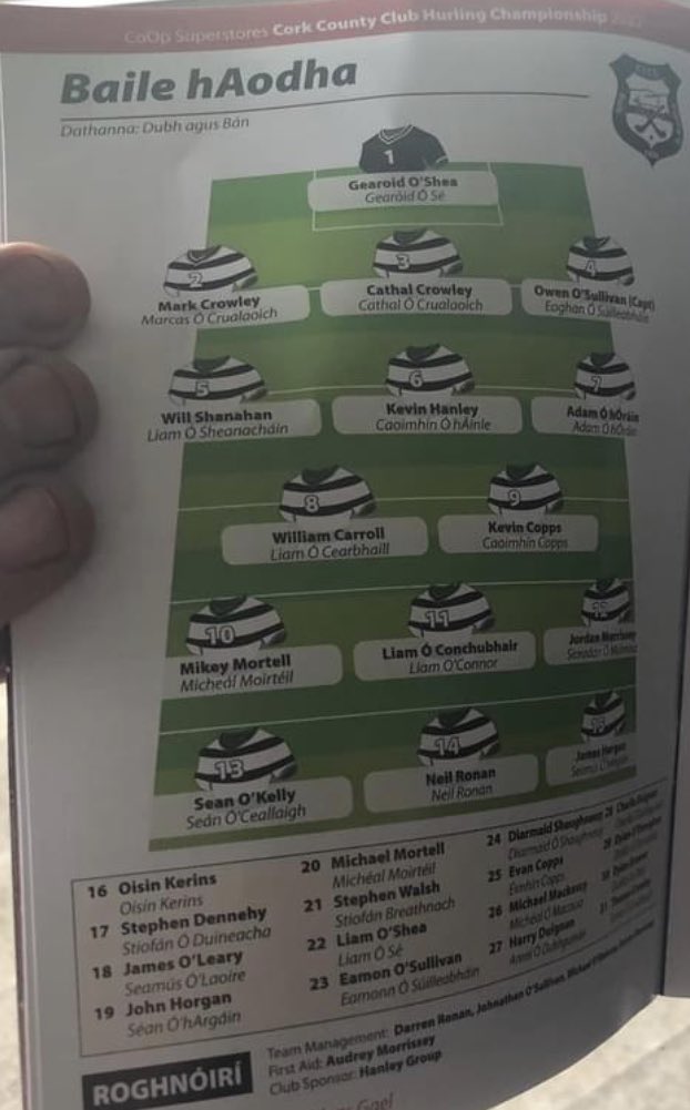 Still contributing !!Neil Ronan at 43 and 28 years after his adult debut, landed 2-08 for <a href="/BallyheaGAA/">Ballyhea GAA</a> in their 5-10 to 4-08 victory over <a href="/the_Barrs/">St Finbarr’s National H&F Club</a> in the <a href="/OfficialCorkGAA/">Cork GAA</a> <a href="/CoOpSuperstores/">CoOpSuperstores</a> JBHC Final. Some buachaill !!